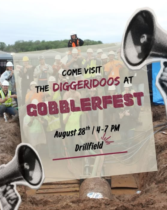 🦃Extra Extra!🦃 ‼️Gobblerfest is less than 24 hours away, all Hokies invited! Stop by our booth on the Drillfield📍this Friday, August 28th from 4pm to 7pm to meet the team and see what we’re all about! ⚙️🛠️⛏️ #Diggeridoos #AllMajorsWelcome #Gobblerfest2026 #VirginiaTech #DigOrDie